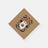 ハロウィンカワイイ幽霊秋不気味シーズンギフト スタンダードカクテルナプキン (角)