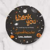 ハロウィンカワイイ幽霊1stバースデースポオクタキュラー フェイバータグ (正面)