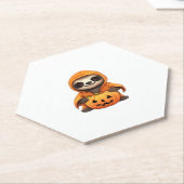 ハロウィンカワイトスロスクラシックTシャツ ペーパーコースター (アングル)