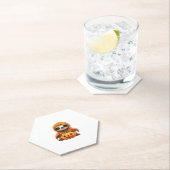 ハロウィンカワイトスロスクラシックTシャツ ペーパーコースター (インサイチュ)