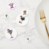 ハロウィンカートゥーンカクテルドリンクミックス不気味おもしろい コンフェッティ (グループ)