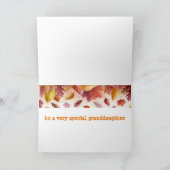 ハロウィンカードのための特別な孫娘 カード (内部)
