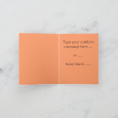 ハロウィンカードカスタムハローウィンパーティ招待状 招待状 (内部)