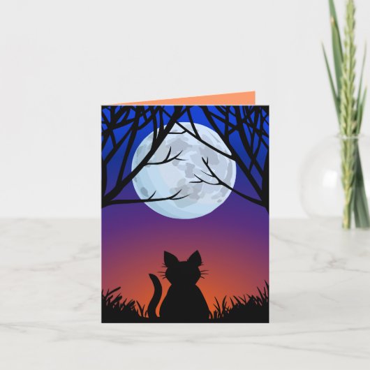 ハロウィンカードカスタムハローウィンパーティ招待状 招待状 (正面)