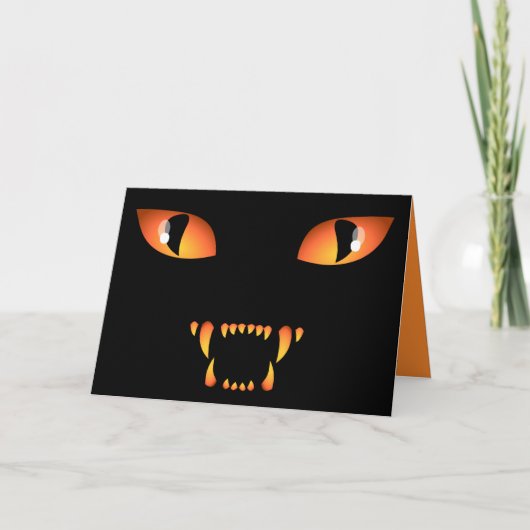 ハロウィンカードカスタム招待状ハロウィンカード 招待状 (正面)