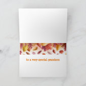 ハロウィンカード用特別孫 カード (内部)