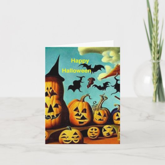 ハロウィンカード13 カード (正面)