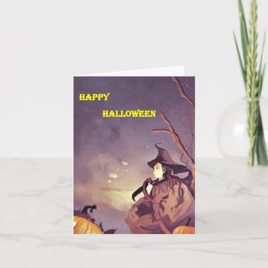 ハロウィンカード16 カード (正面)