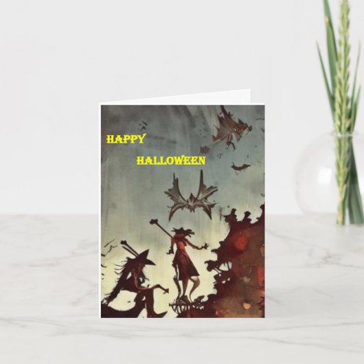 ハロウィンカード1 カード (正面)