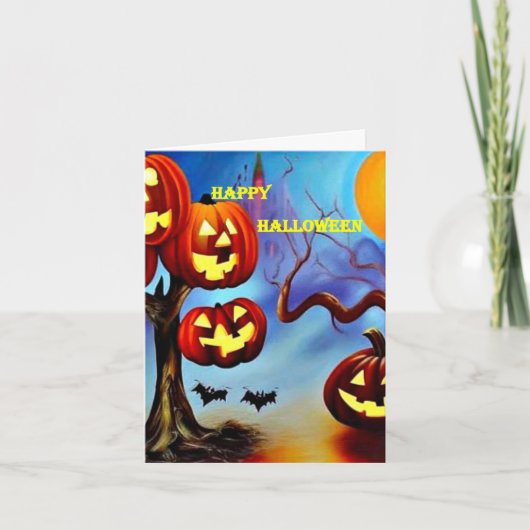 ハロウィンカード3 カード (正面)