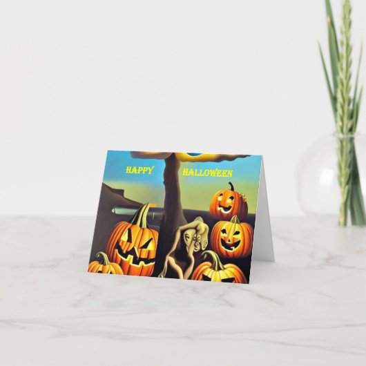 ハロウィンカード6 カード (正面)