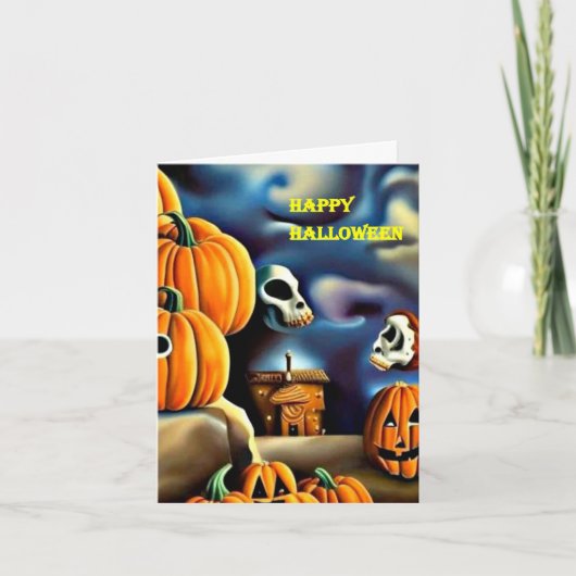 ハロウィンカード8 カード (正面)