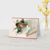 ハロウィンカード カード (黄色い花)