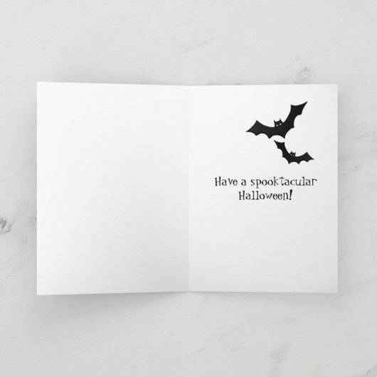 ハロウィンカード カード (内部)