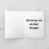 ハロウィンカード カード (内部)