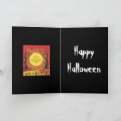 ハロウィンカード カード (内部)