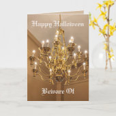 ハロウィンカード カード (黄色い花)