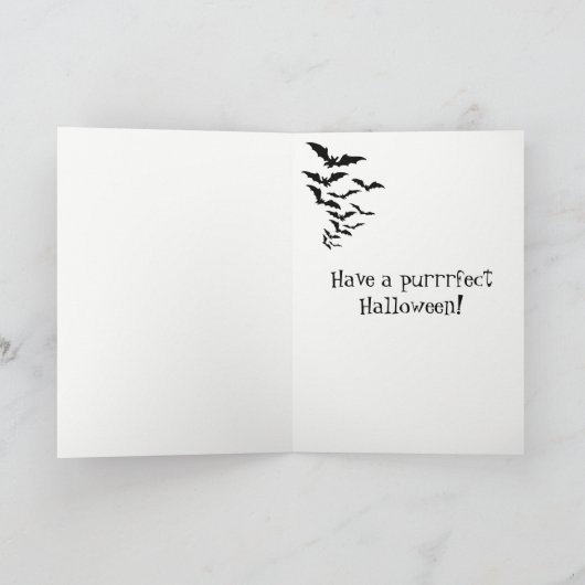 ハロウィンカード カード (内部)