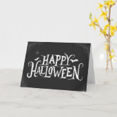 ハロウィンカード カード (黄色い花)