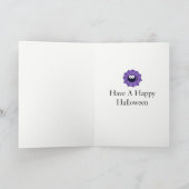 ハロウィンカード カード (内部)