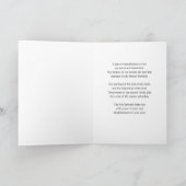 ハロウィンカード(フクロウとムーンサバット付) カード (内部)