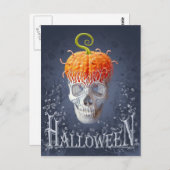 ハロウィンカード ポストカード (正面/裏面)