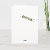 ハロウィンカード：ママ カード (裏面)