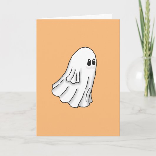 ハロウィンカード 怖可愛い 招待状 (正面)