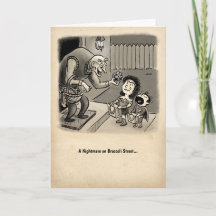 ハロウィンカード：悪夢オンブロッコリー通り