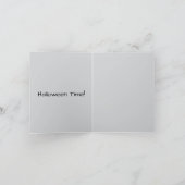 ハロウィンカード/招待状02 カード (内部)