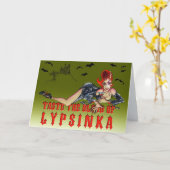 ハロウィンカード#1 カード (黄色い花)