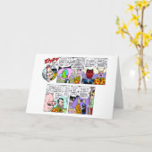 ハロウィンカード#1 カード (黄色い花)