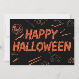 ハロウィンカード 2026 ハロウィングリーティングカード 招待状