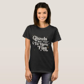 ハロウィンガウルはただおもしろいを持ちたい Tシャツ (正面フル)