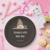 ハロウィンガチョウ子供の誕生日衣装パーティー ペーパープレート (パーティー)