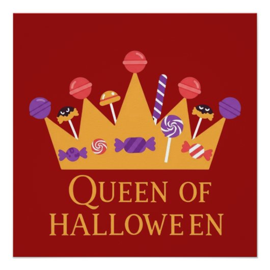 ハロウィンガーリーの女王 ポスター (正面)