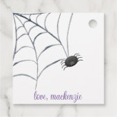 ハロウィンガーリーキャンディーコーンラベル フェイバータグ (裏面)