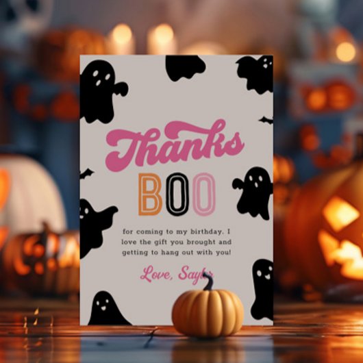 ハロウィンガーリーサンキューカード サンキューカード