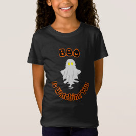 ハロウィンガールのTシャツ | ブーはあなたを見ている Tシャツ