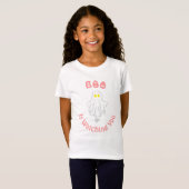 ハロウィンガールのTシャツ | 君を見ているよ Tシャツ (正面フル)