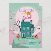 ハロウィンガールズ3rd 3幽霊ハウスパーティー 招待状 (正面/裏面)