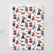 ハロウィンキッズの衣装パーティの招待状 シーズンカード (裏面)