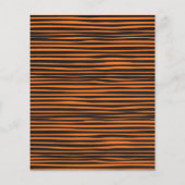 ハロウィンキッズコスチュームパーティー予算招待状 (裏面)