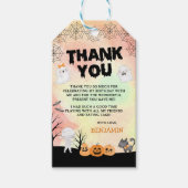 ハロウィンキッズコスチューム1st誕生日パーティー ギフトタグ (正面)