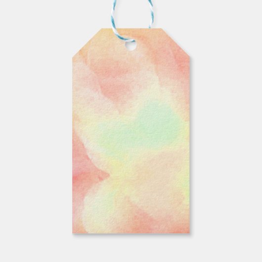 ハロウィンキッズコスチューム1st誕生日パーティー ギフトタグ (裏面)