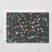 ハロウィンキッズパンプキ絵画ンパーティの招待状 招待状 (裏面)