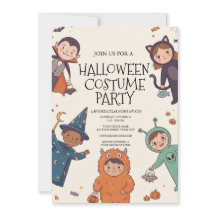 ハロウィンキッズパーティーの招待状