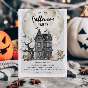 ハロウィンキッズパーティー 招待状