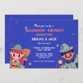 ハロウィンキッズ招待状 招待状 (正面/裏面)