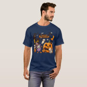 ハロウィンキッズbbエンファントおもしろい tシャツ (正面フル)